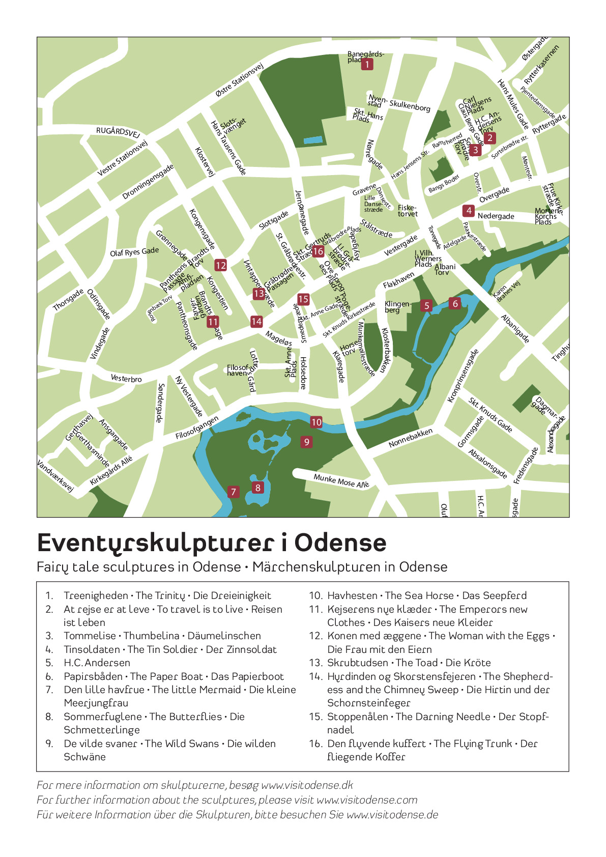 Eventyr Skulpturer i Odense